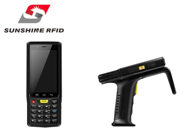 Android System Handheld Rfid Reader Writer , Rfid Portable Reader Ethernet RJ45