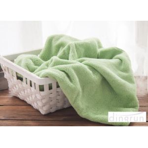 Non Formaldehyde Youth Plush Custom Printed Beach Towels 70*140cm Bright Color