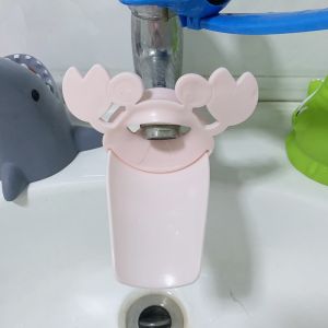 Crab Soft Animal Waterspout Cover Baby Faucet Extender Silicone