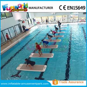 China DWF Material Customized Water Toys Inflatable Water Floats Yoga Exercise Mats on sale
