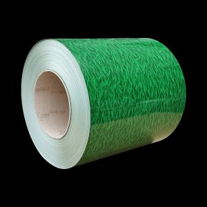 Custom Rustic Pre Painted Steel Coil With Brick Solid Pattern Z60 0.6*1220mm GB