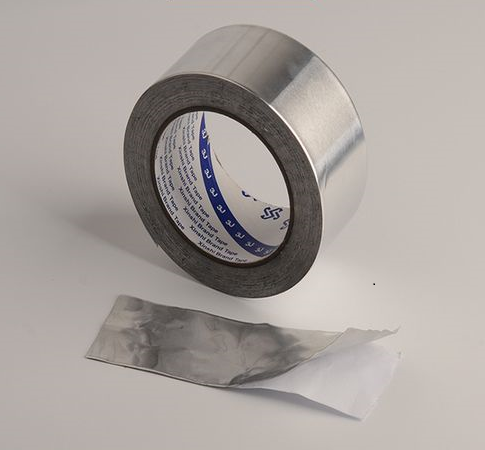 0.3mm 35 Micron Printed Brushed Aluminium Foil Roll 300 Meters Soft Temper