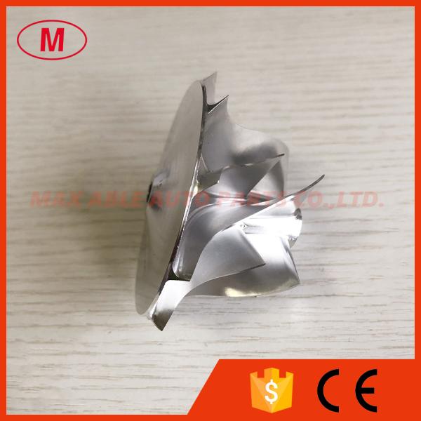 RHF55 48.62/65.00mm 5+5 Blades high performance milling/aluminum 2618/billet turbo compressor wheel