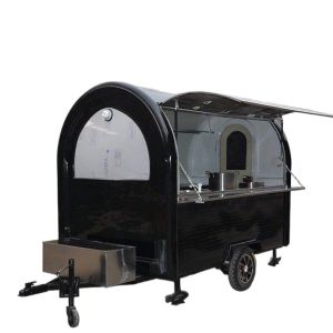 Multipurpose Mobile Fast Food Snack Alcohol Beverage Ice Cream Trailer Cart for