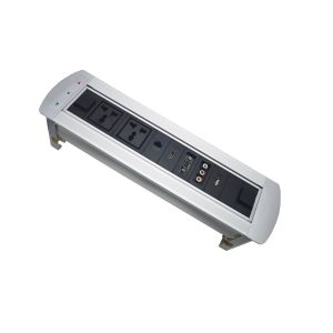 BNT Aluminum Alloy Wire Silver Color tabletop flip up outlet With CRA Configurat