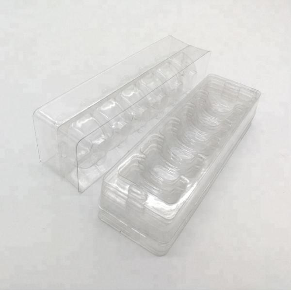 6 blister tray clear macaron plastic packaging container boxes & reusable