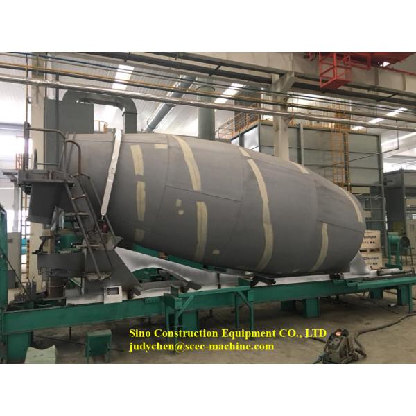 8m3 Self Loading Concrete Mixer Truck 371hp For Food / Beverage Factory