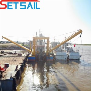 Cheap 16 Inch Cutter Suction Sand Dredger with Hydraulic and Maximum Dredging Depth 13 Meter for sale