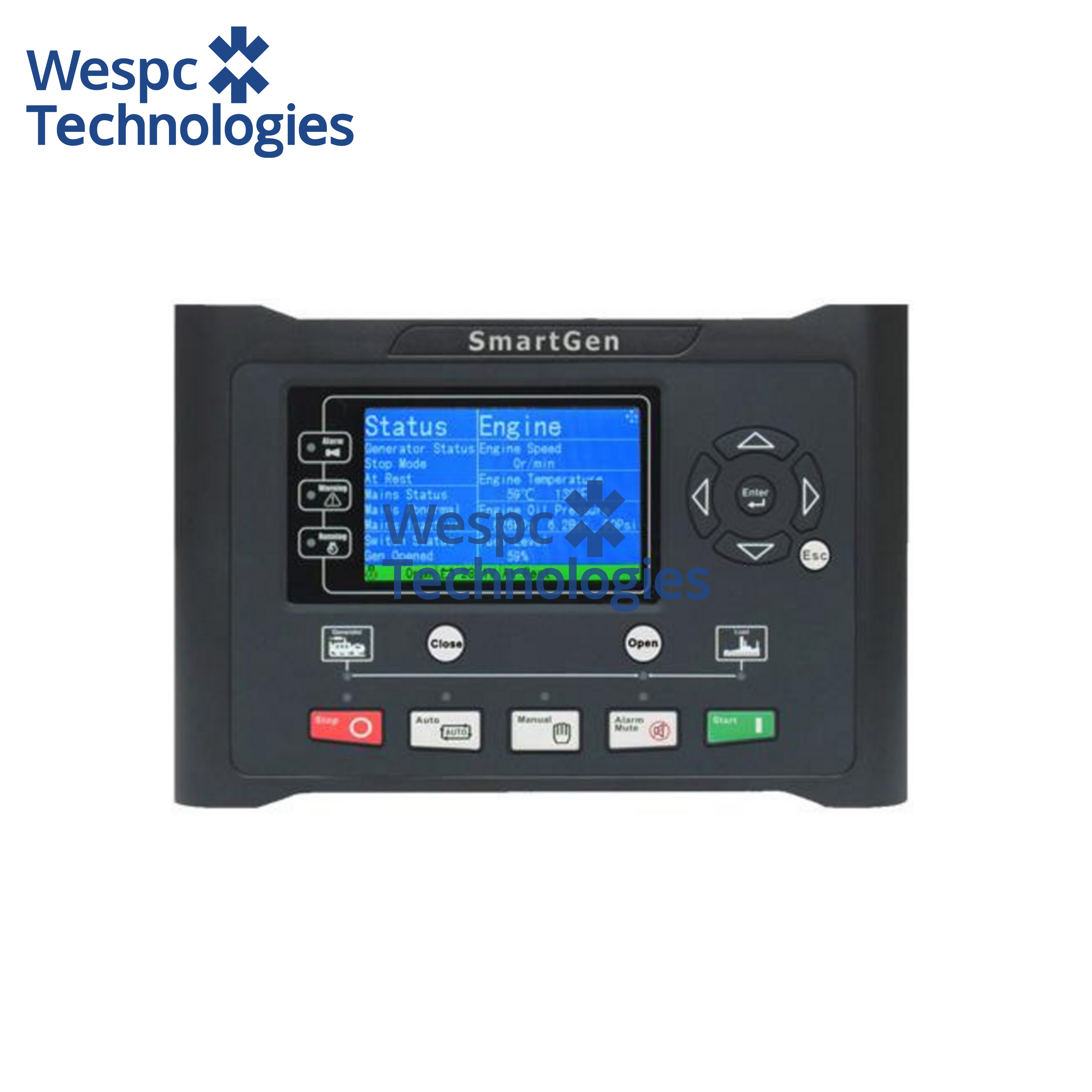 WESPC Original Smartgen HGM9510 Automatic Transfer Switch Generator Controller