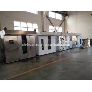 High capacity rotary baking oven
