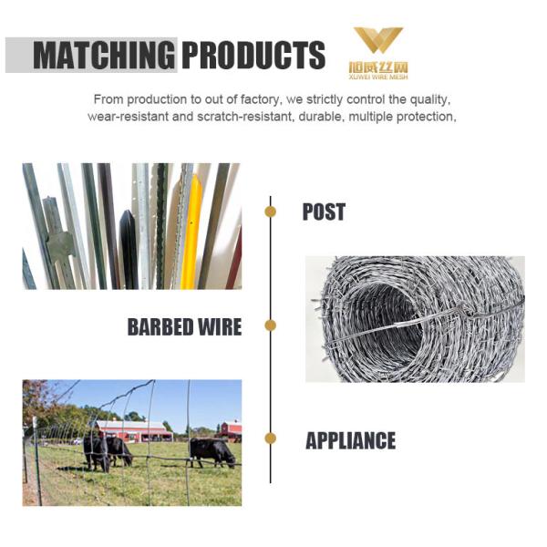 3.0mm 2.5mm Farm Mesh Fence Wire Galvanized 6ft Welded Wire Horse Fence