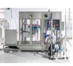 Coating Bucket Liquid Filling And Capping Machine 8pcs/Min - 25pcs/Min Explosion