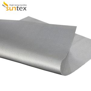 Silicone Fiberglass Fireproofing Fabrics Used In Fiberglass Welding Curtain