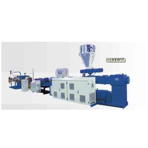 Fully Automatic Plastic Pipe Extrusion Line PP PE Sprial Wrapping Bands Making
