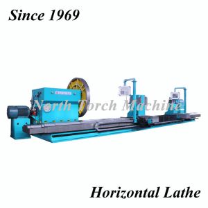 Metal Heavy Duty Horizontal Lathe Breaking Hammer Turning With Hydraulic Chuck