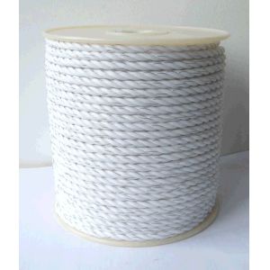 Cheap Elecric fence wire rope tape polyrope 200m per roll 3conductive stainless steel QL723 for sale