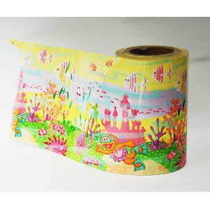 ODM Plastic Packaging Roll Film Flexible Food Grade Ten Colors FDA