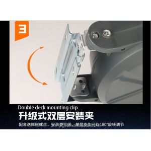 AA4C Automatic Retractable Flexible Hose Reel PU Mesh Air Hose Reel Electric