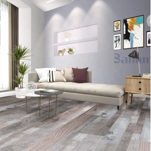 SPC Flooring Modern Design Fireproof Luxury Vinyl Plank Interlocking Stone Wood