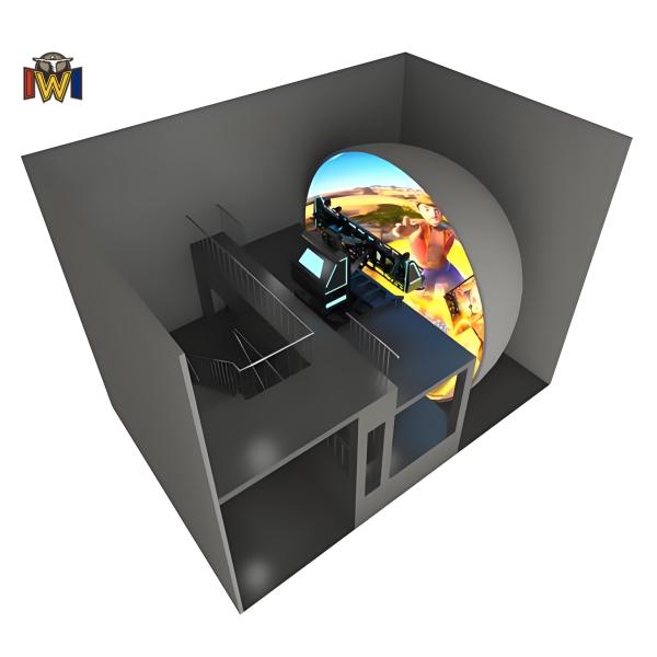Quality 4D 9D Flying Cinema Dome Theater for Theme Parks with CE Rohs wholesale