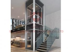 China Stainless Steel Hydraulic Home Elevator 110v 220v 240v 380v on sale