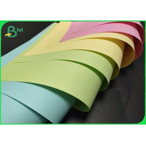 Smooth surface Eco Friendly 70gsm 80gsm Colored Printing Paper For Greeting Card