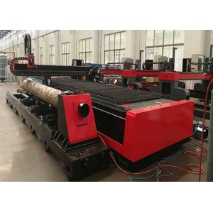 Thick Metal Plate And Steel Tube CNC Plasma Cutting Machine With USA Hypertherm