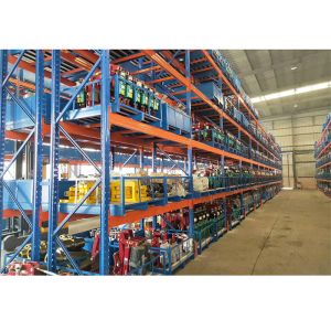 Adjustable 6000mm Heavy Duty Pallet Racking System Robot Welding