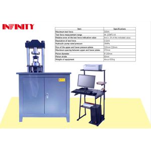 User-Friendly Cement Compression Testing Equipment for Standard Methods
