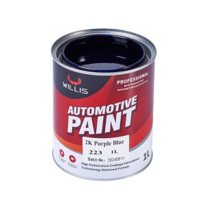 High Gloss Solid Car Body Filler Hardener , Strong Adhesion 2k Metallic Paint 2K