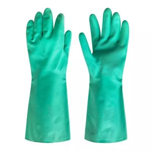 Bulk heavy cheap custom black gloves nitrile rubber coating industry