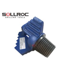 3 1/2 Inch 90mm Stepped Blade Drag Bits For Water Well Drilling / Exploration