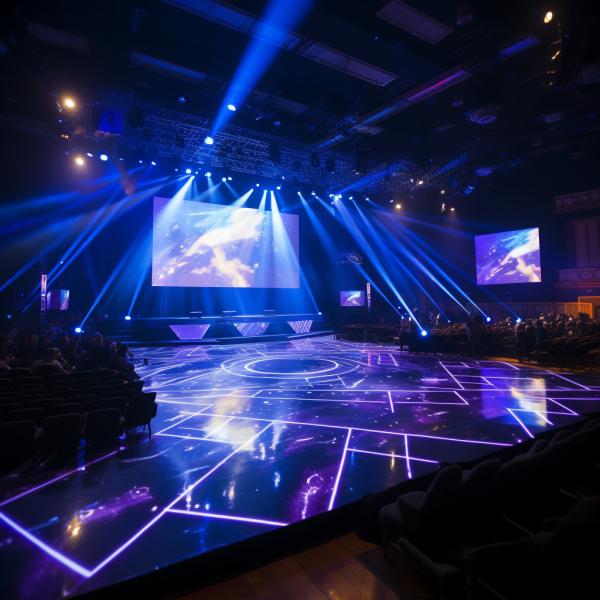 Quality Seamless Full Color Stage LED Screen Rental 5500nit-8500nit Brightness wholesale