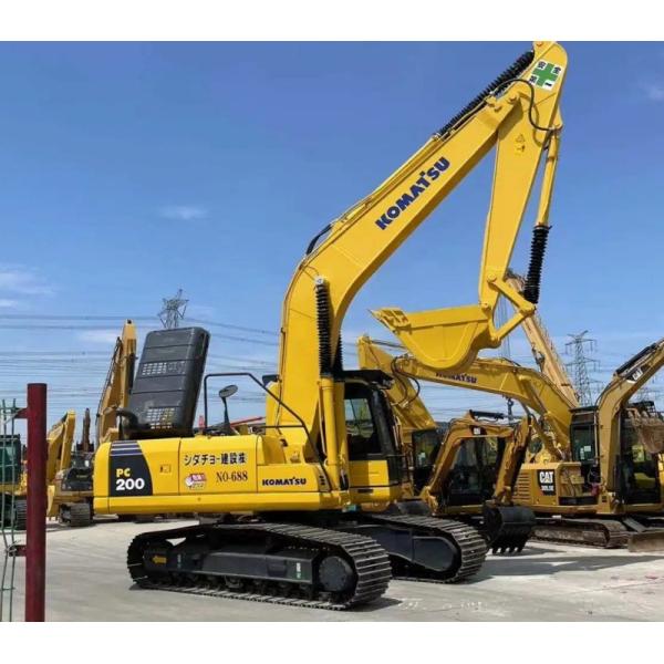 Quality Preowned Crawler Excavator PC200 Komatsu Used With 6 Cylinders wholesale