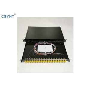 19" 1U 24SC FDT Fiber Distribution Terminal Cabinet