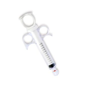Safety Plastic Dose Control Syringes 10Ml 12Ml Dial A 3 Ring Rubber Stopper
