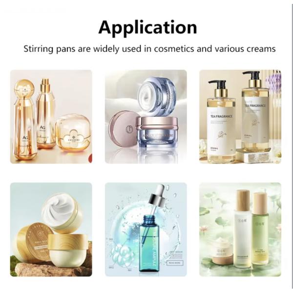 20L - 200L Stainless Steel Vacuum Emulsifying Machine cosmetic high shear emulsifier mixer