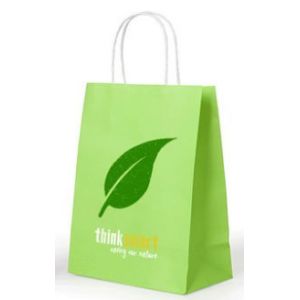 Embossed Printing Paper Bag 250gsm Printed Paper Carrier Bags