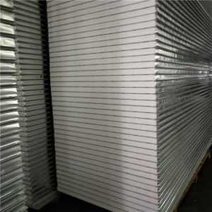 China waterproof polystyrene foam garage sandwich wall panel 1150-75-0.376mm on sale