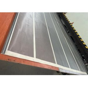 Cheap Square Woven Wire Mesh Screen In Tensile Steel Galvanized Surface Plain Weave For Industrial Filtering. for sale