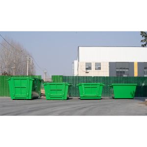 Skip Bin Trailer Steel Skip Bin Loader Waste Bin