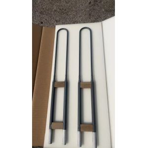 W U Type Mosi2 Heating Elements Electric Furnace Mosi2 Heater