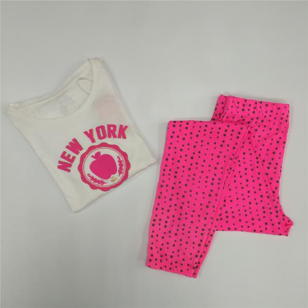 Comfortable Kids Pajamas Set for Spring Season 60% Cotton 40% Polyester Long Sleeve