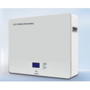 Home Power Wall-Mounted Solar Energy Storage Battery 6000 Cycle 48v 51.2v 5 Kwh