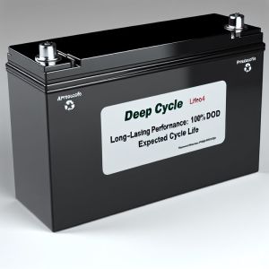 Long-lasting Performance with Deep Cycle LiFePO4 Battery 000 Cycles 100%DOD