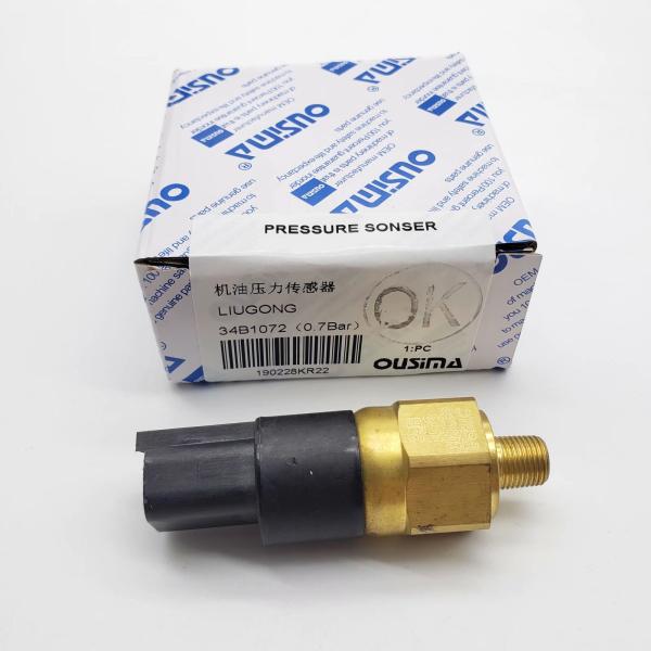 OUSIMA 34B1072 Pressure Switch LIUGONG Excavator Spare Parts 30B1072(0.7Bar)