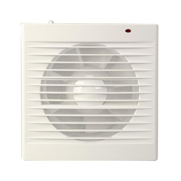 Ultra Quiet Wall Mounted Bathroom Exhaust Fan with LED Light and Plastic