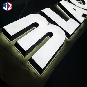 Custom Waterproof LED Illuminated Signs Acrylic LED Sign Board