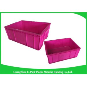 Durable Plastic Stackable Containers Tote Storage System 480*355*170mm