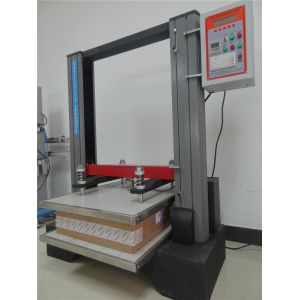 Electronic Carton Compression Tester , Automatic Computer Servo Box Compressive